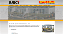 Desktop Screenshot of dieci.pl